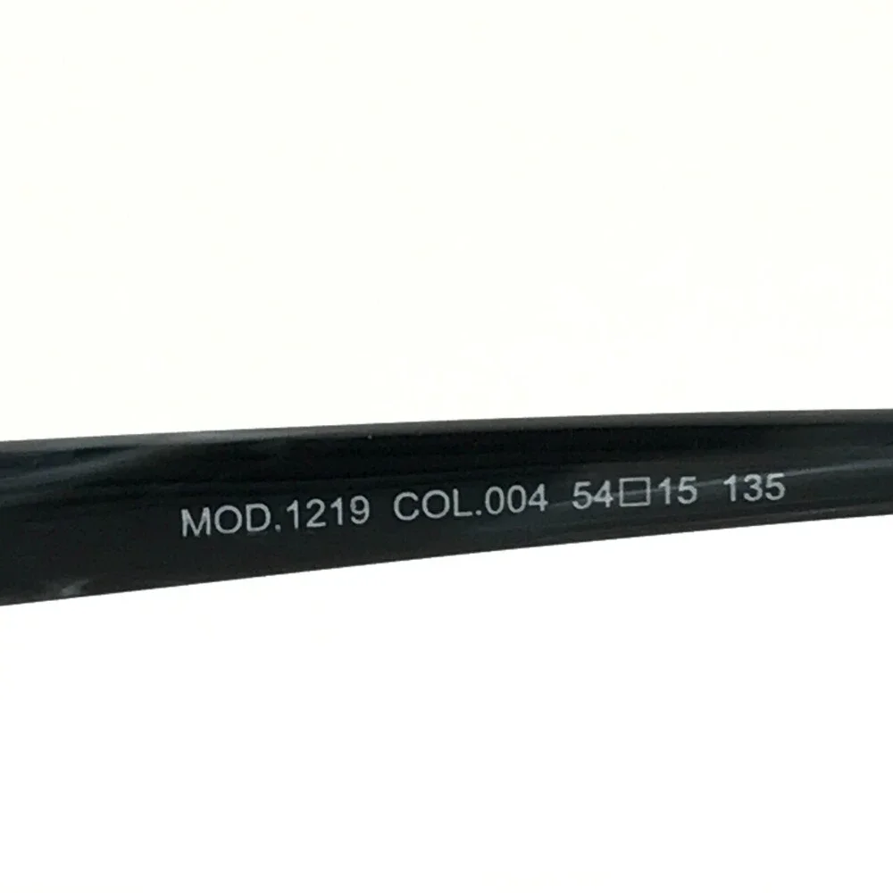 Cazal Eyeglasses Frames MOD.1219 COL.004 Black Gold Square Cat Eye 54-15-135